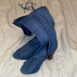 fashion nova over the knee boots